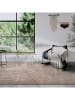 Elle Decoration Hochflor-Teppich "Pigment" in Beige