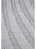 Elle Decoration Hochflor-Teppich "Pigment" in Weiß/ Creme