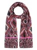 More & More Schal in Schwarz/ Pink