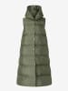 More & More Doorgestikte bodywarmer olijfgroen