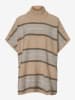 More & More Cape in Beige/ Grau