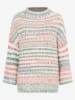 More & More Sweter w kolorze białym ze wzorem