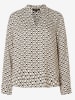 More & More Blouse crème/zwart