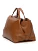 maison héritage PARIS Leder-Shopper "Emerald" in Hellbraun - (B)48 x (H)28 x (T)22 cm