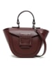 maison héritage PARIS Leder-Henkeltasche "Mini Votti" in Bordeaux - (B)30 x (H)17 x (T)8 cm
