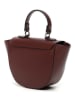 maison héritage PARIS Leder-Henkeltasche "Mini Votti" in Bordeaux - (B)30 x (H)17 x (T)8 cm