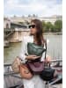 maison héritage PARIS Leder-Henkeltasche "Mini Votti" in Schwarz - (B)30 x (H)17 x (T)8 cm