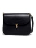 maison héritage PARIS Leder-Umhängetasche "Peny" in Schwarz - (B)23 x (H)16 x (T)8 cm