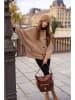maison héritage PARIS Leder-Schultertasche "Alexis" in Braun - (B)32 x (H)32 x (T)9 cm