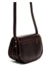 maison héritage PARIS Leren schoudertas bruin - (B)25 x (H)19 x (D)9 cm