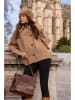 maison héritage PARIS Leren schoudertas "Malia" bruin - (B)30 x (H)30 x (D)8 cm