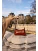 maison héritage PARIS Leren schoudertas "Haven" lichtbruin - (B)27 x (H)13 x (D)5 cm