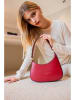 maison héritage PARIS Leder-Schultertasche "Aline" in Rot - (B)27 x (H)21 x (T)6 cm