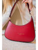 maison héritage PARIS Leder-Schultertasche "Aline" in Rot - (B)27 x (H)21 x (T)6 cm
