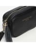 maison héritage PARIS Leder-Umhängetasche "Mini Gaby" in Schwarz - (B)28 x (H)22 x (T)8 cm