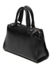 maison héritage PARIS Leder-Henkeltasche "Giulia" in Schwarz - (B)32 x (H)20 x (T)12 cm