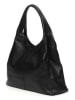 maison héritage PARIS Leder-Schultertasche "Tikki" in Schwarz - (B)40 x (H)28 x (T)14 cm
