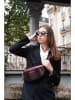 maison héritage PARIS Leder-Brustbeutel "Kimi Croco" in Bordeaux - (B)28 x (H)15 x (T)5 cm