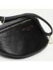 maison héritage PARIS Leder-Brustbeutel "Kimi" in Schwarz - (B)28 x (H)15 x (T)5 cm