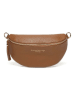 maison héritage PARIS Leder-Brustbeutel "Kimi" in Hellbraun - (B)28 x (H)15 x (T)5 cm