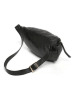 maison héritage PARIS Leder-Brustbeutel "Rachel" in Schwarz - (B)34 x (H)17 cm