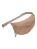 maison héritage PARIS Leren borstbuidel "Rachel" beige - (B)34 x (H)17 cm