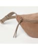 maison héritage PARIS Leren borstbuidel "Rachel" beige - (B)34 x (H)17 cm