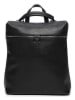 maison héritage PARIS Leder-Rucksack "Livia" in Schwarz - (B)32 x (H)35 x (T)12 cm
