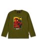 LEGO Longsleeve kaki/rood