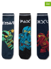 LEGO 3er-Set: Socken in Bunt/ Dunkelblau