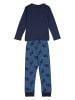 LEGO Pyjama in Dunkelblau/ Blau