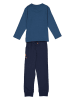 LEGO Pyjama in Dunkelblau/ Blau