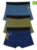 LEGO 3er-Set: Boxershorts in Dunkelblau/ Blau/ Khaki