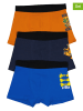 LEGO 3er-Set: Boxershorts in Dunkelblau/ Blau/ Orange
