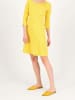 Blutsgeschwister Jurk "Mod a Hula" geel/wit