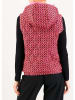 Blutsgeschwister Doorgestikte bodywarmer "Luft und Liebe" roze/zwart
