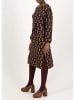 Blutsgeschwister Kleid "Celebrate the Glamour" in Schwarz/ Pink/ Gelb