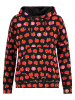 Blutsgeschwister Sweatshirt "Hoodymaniac" in Rot/ Rosa/ Schwarz