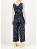 Blutsgeschwister Jumpsuit "Jolly Jumpy" donkerblauw/wit