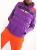 Blutsgeschwister Doorgestikte bodywarmer "Cloud Stepper" paars