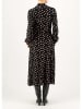 Blutsgeschwister Jurk "Oh so No Bow" zwart/lichtroze/wit