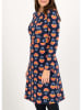 Blutsgeschwister Kleid "Home Sweet Home" in Dunkelblau/ Rosa