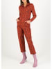 Blutsgeschwister Jumpsuit "Moonstruck Astronaut" in Orange/ Schwarz