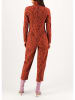 Blutsgeschwister Jumpsuit "Moonstruck Astronaut" in Orange/ Schwarz