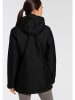 Killtec Wende-Steppjacke in Schwarz/ Bordeaux