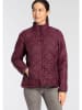 Killtec Wende-Steppjacke in Schwarz/ Bordeaux