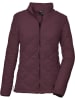 Killtec Wende-Steppjacke in Schwarz/ Bordeaux