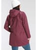 Maier Sports Dwustronna parka w kolorze bordowym
