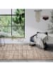 Elle Decoration Hochflor-Teppich "Artistique" in Beige