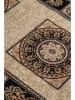 Nouristan Kurzflor-Teppich ''Herat'' in Schwarz/ Beige